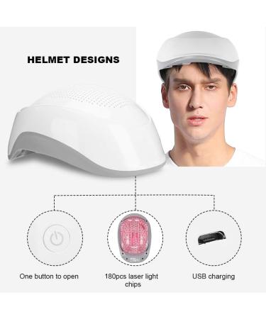 Hair Growth Devices - 180 Light Chip Massage Tools for Hair Loss Treatment | Boost Volume & Density for Men & Women - Buy Online on SooperMarket.com