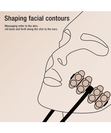 Shop 2 in 1 Ice Roller for Face & Eye - Firming Massage Tool for Stress Relief & V-Shaped Lifting | International Shipping Available - Buy Online on SooperMarket.com