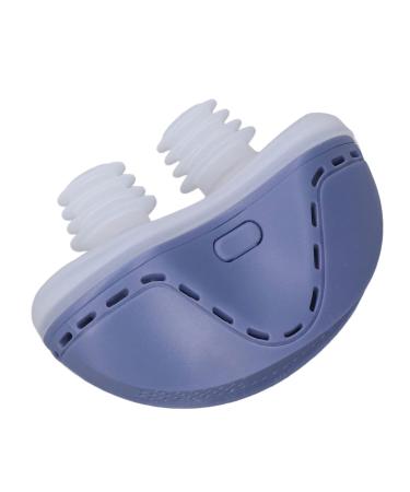 Prevent Snoring Device PM2.5 Air Purifier Deep Sleep Electric Relieve Snoring Device Ergonomic for Travel Use(Blue)