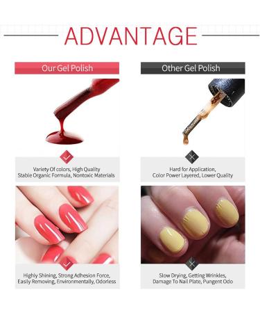 Matte Nail Varnish Quick Dry Nail Polish Velvet Finish Non Toxic Nail Polishes Water Based Formula Long Lasting Nail Polish Starter DIY For Women Party Salon Quick Dry No UV Needed 15ml 14# - Buy Online on SooperMarket.com