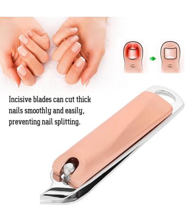 Nail Clippers Alloy Bevel Oblique Nail Cutter Manicure Pedicure Finger Toe Scissors for Home Gift - Buy Online on SooperMarket.com