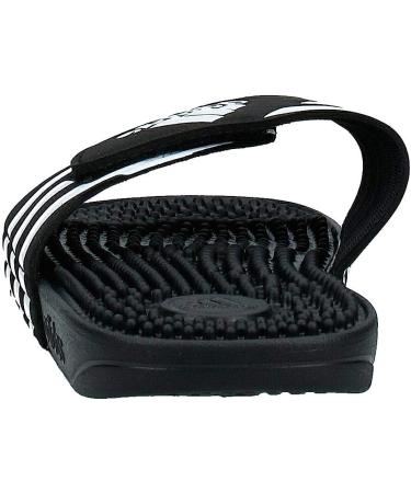 Adidas Adissage Slides Sandal - Unisex | Black/White | Size 11W/10M - Buy Online on SooperMarket.com