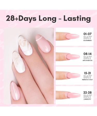 Makartt 50ML Poly Nail Gel Builder Extension Gel - White Pink Nude Clear Rosy Gel for DIY Salon Design - Quality-VIP - Buy Online on SooperMarket.com