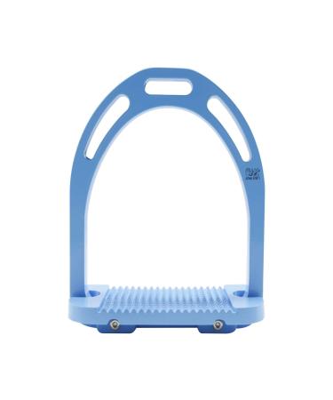 AK Aluminum Stirrups with Coated Colors (4.75 INCHES Light Blue) 4.75 INCHES light blue