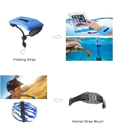Kuptone 65-in-1 Action Camera Accessories Kit for GoPro, Insta360, AKASO, DJI - Hero 11, 10, 9, 8, 7, 6, 5, 4 - Complete Bundle - Buy Online on SooperMarket.com