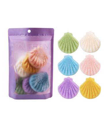 FRCOLOR Natural Konjac Facial Sponge Set - 6pcs Face Cleansing Puffs for Gentle Cleansing - Buy Online on SooperMarket.com