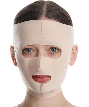 Bexdug Face Lifter - V Face Lifting Strap Chin up Masque Breathable Double Chin Strap for Chin up Sculpting Firming Tightening - Buy Online on SooperMarket.com