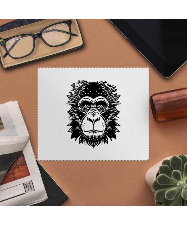 Buy 2 x Microfiber Cleaning Cloths Monkey Face - Premium Quality & Eco-Friendly | Ideal for Home & Travel - Buy Online on SooperMarket.com