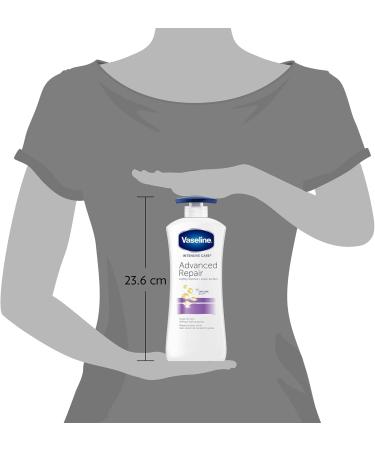 Vaseline Intensive Care Body Lotion deep moisturizer for dry skin Advanced Repair lightly scented with micro-droplets of Vaseline Jelly 600 ml 4 pack Unscented 600 ml (Pack of 4) - Buy Online on SooperMarket.com