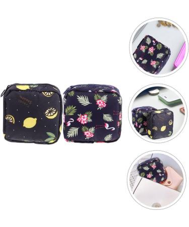Cabilock 4pcs Sanitary Napkin Storage Bag Set - Travel Toiletry Bags for Women + Wallets. Red Purses & Period Pad Holder for School, Nursing, and Travel - Buy Online on SooperMarket.com