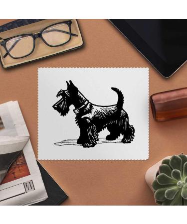 Buy 2 x Scottish Terrier Microfiber Cleaning Cloths - Perfect for Pet Lovers | International Shipping Available - Buy Online on SooperMarket.com