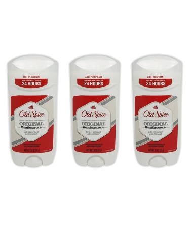 Old Spice High Endurance Anti-Perspirant & Deodorant, Original 3 oz (Pack of 3)