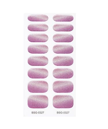 Semi Cured Gel Nail Polish Stickers Fashion Classical Nails Strips Waterproof Adhesive Full Wraps Gel Nail Art Stickers Semi Cured Gel Nail Strips Starter Kits BSG0327