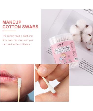 Beavorty Cotton Swabs - 2 Boxes Multi-Purpose Double-Headed Cotton Sticks for Baby Ear Cleaning & Safe Hygiene | International Shipping Available - Buy Online on SooperMarket.com