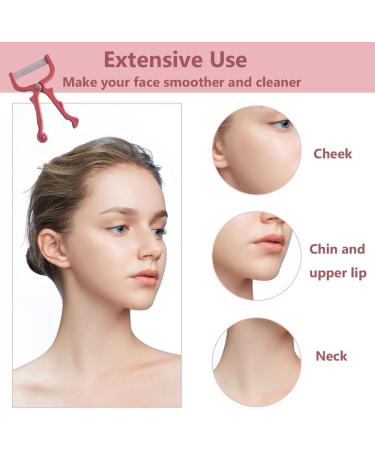 4-Piece Manual Hair Removal Spring Set - Portable Face & Body Epilator Beauty Tools - Buy Online on SooperMarket.com