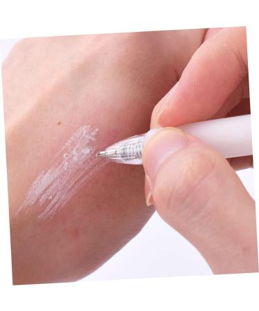 FOYTOKI 1 Set Auxiliary Eyebrow Pencil Eyebrow Contouring Pen Embroidered Eyebrow Pen Body Pen Plastic White - Buy Online on SooperMarket.com