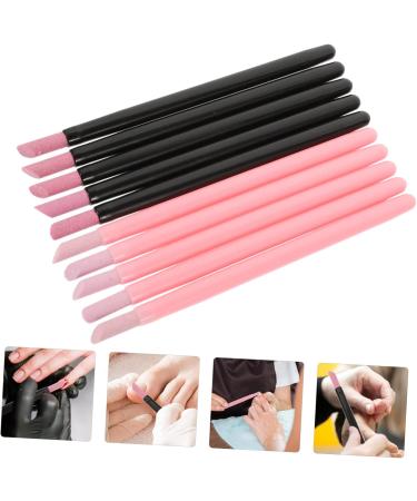 minkissy 2 Sets Nail Quartz Pen Nail File Nail Buffering File Cuticle File Manicure Nail Care Tools Nail Sanding Buffer Fingernail Buffers Files Cuticle Pusher Pp Multifunction Sanding Pen - Buy Online on SooperMarket.com