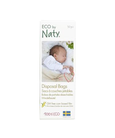 Eco by Naty Ecological Diaper Bags 3 Bags (3 x 50 pieces) 100% Compostable 3 1 piece (150 pack)
