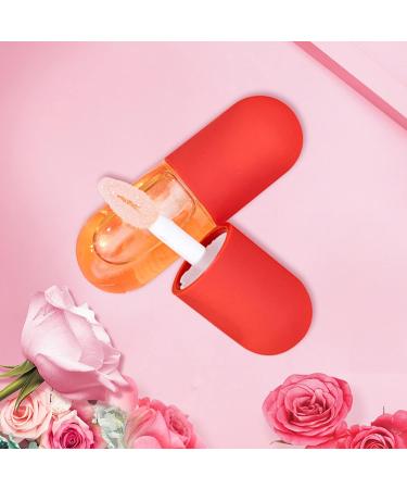 Lip Plumper Gloss Tin - Moisturizing and Fuller Lips Enhancer - Reduce Fine Lines - Watermelon Lip Care 5ml - Buy Online on SooperMarket.com