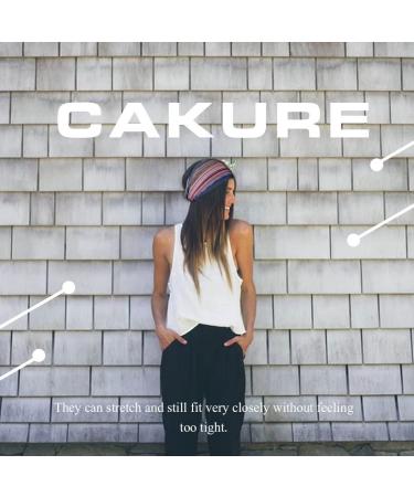 CAKURE Boho Wide Headbands African Head Wraps for Women and Girls - Pack of 3 (Set1) - Buy Online on SooperMarket.com