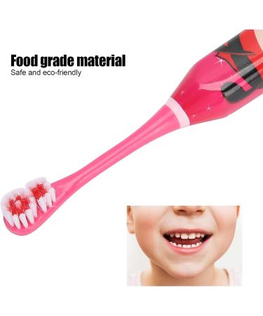 Children's Electric Toothbrush - Cartoon Pattern Oral Care for Kids 3+ (Red) - Buy Online on SooperMarket.com