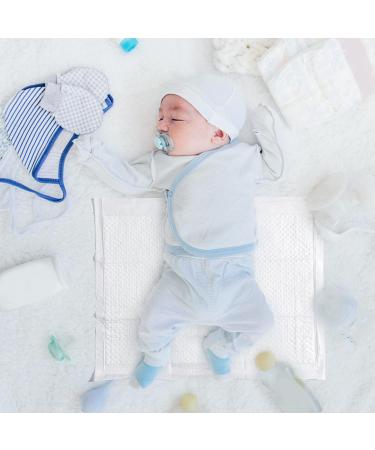 Rocinha Diaper Changing Pad Liner 24x17 Inches, Super Soft Disposable Pads for Baby, 50 PCS White - Ideal for Changing Table and Bed - Buy Online on SooperMarket.com