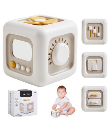 Spermuoy Busy Activity Cube Montessori toy from 1 year Activity cub