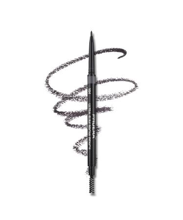 PHOERA Eyebrow Pencil with Brush  Anglicolor Ultra-Slim Eyebrow Pencil with Brow Brush  Precise  Natural-Looking Brows  Long Lasting Drawing Eye Brow (04Dark Brunette)