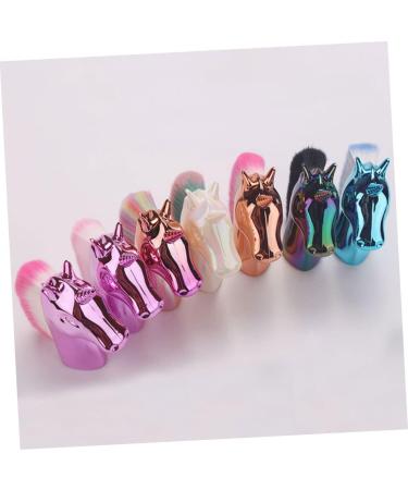 minkissy 1pc Foundation Brush Tuck in Foundation Makeup Brush Professional Makeup Powder Brush Brush for Powder Foundation Make up Set 9x8cm Pink - Buy Online on SooperMarket.com