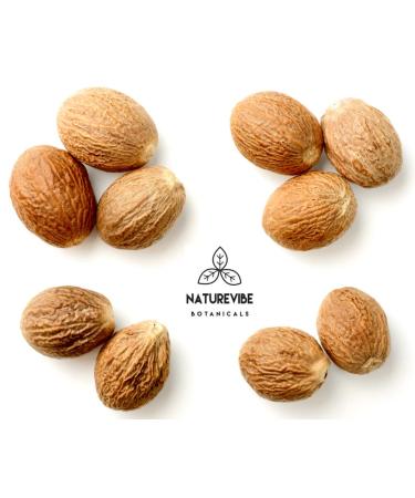 Naturevibe Botanicals Organic Nutmeg Whole 1.76oz (50gm) | Non-GMO, Gluten Free Indian Spice - Buy Online on SooperMarket.com