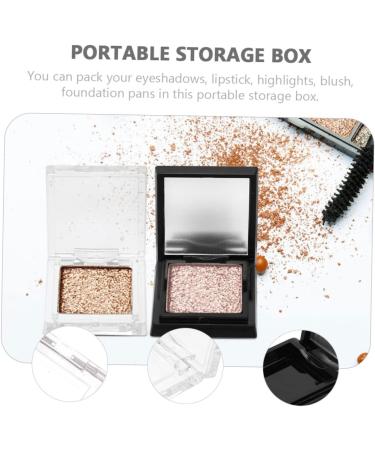 Gogogmee 1set Empty Eye Shadow Box Empty Lip Lazy Person Lipstick Makeup Palette Lip Balm Trays Empty Blush Empty Eyeshadow DIY Cosmetic Palette Makeup Blush Eye Shadow Pallet Plastic - Buy Online on SooperMarket.com