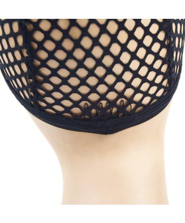 Black Stretchable Crochet Wig Cap - Mesh Cap for Wig Making | 1 Piece - Buy Online on SooperMarket.com