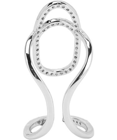 Fingernail Opening Rings Nail Decoration Finger Tip Rings Adjustable Fashionable Fingernail Jewelry Decorations Fingernail Protective Fingernail Opening Ring BandsRings(3048 Platinum) - Buy Online on SooperMarket.com