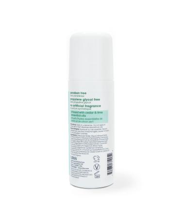 Lafe's Natural Deodorant 3oz Roll-On | Aluminum Free for Men & Women | Paraben & Baking Soda Free | 24-Hour Protection | Cedar & Lime | 2 Pack - Buy Online on SooperMarket.com