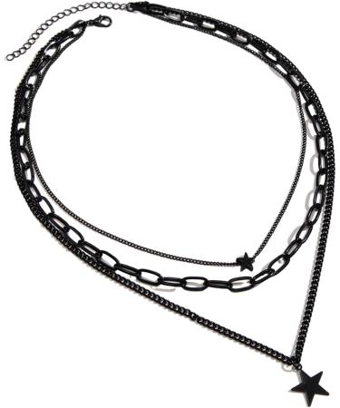 Stylish Oralgos Pentastar Necklace for Women - Versatile Alloy Collarbone Chain Jewelry - Buy Online on SooperMarket.com