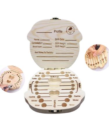 OYEFLY Baby Tooth Box - Cute Children's Tooth Container for Kids Deciduous Teeth Collection (Boy) - Buy Online on SooperMarket.com