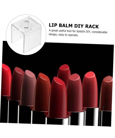 NOLITOY 10pcs Lipstick Mold - DIY Acrylic Lipstick Stands for Display & Storage | Perfect for Lip Plumping & Gloss Tubes | Durable & Stylish Design - Buy Online on SooperMarket.com