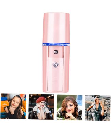 WOONEKY 1pc Hydrating Instrument Small Humidifier Facial Moisturizing Device USB Humidifier Pink Abs - Buy Online on SooperMarket.com