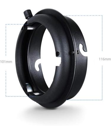 TUYUNG SN-13 Bowens to Elinchrom Mount Adapter Converter for Studio Strobe Speedlite - Buy Online on SooperMarket.com