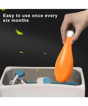 szutfidy Long-lasting Toilet Bowl Cleaner 3pcs Automatic Tank Freshener Gentle Formula Bowling Blue 3pcs - Buy Online on SooperMarket.com