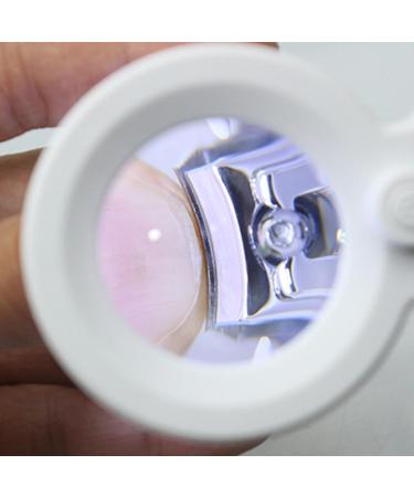 Nail Clipper with Magnifier Glass and Light Nail Cutter Stainless Steel Nail Clippers Magnifier Loupe Set for Seniors Adult All Peoples Fingernails Thick Toenails - Buy Online on SooperMarket.com
