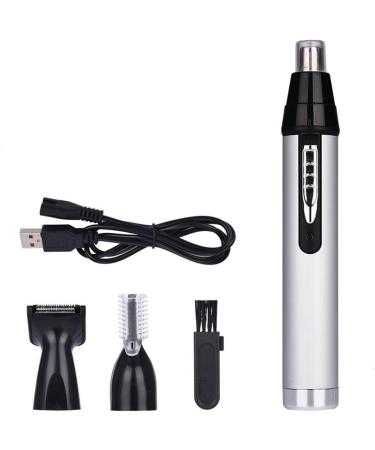 TEMKIN Nose Hair Trimmer | Rechargeable Ear and Nose Hair Trimmer for Men | Painless Eyebrow & Facial Hair Removal Razor - Buy Online on SooperMarket.com