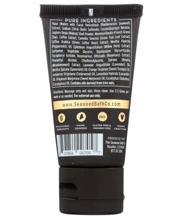 Seaweed Bath Co Detox Scrub: Exfoliating French Clay & Coffee Extract - 1.5 Fl Oz - Buy Online on SooperMarket.com