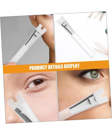 PLAFOPE 4pcs Nose Shadow Highlighter Brush Do Not Eat Powder Nose Shadow Brush Miss White Aluminum Tube - Buy Online on SooperMarket.com
