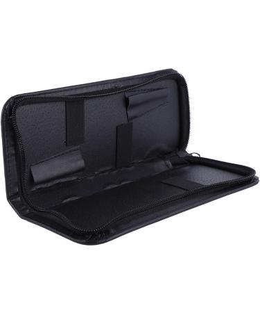 Professional Pu Leather Zipper 2 Scissors Pouch Box Hairdressing Scissors Tool Bag Thinning Shears Kit Premium Shears for Hair Cutting - Buy Online on SooperMarket.com