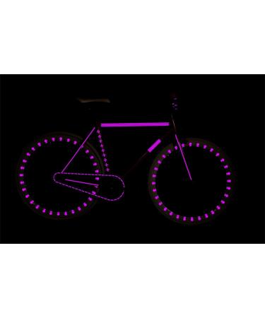 RydeSafe Reflective Decals - Purple Butterflies Kit | High Visibility Safety Decals - Buy Online on SooperMarket.com