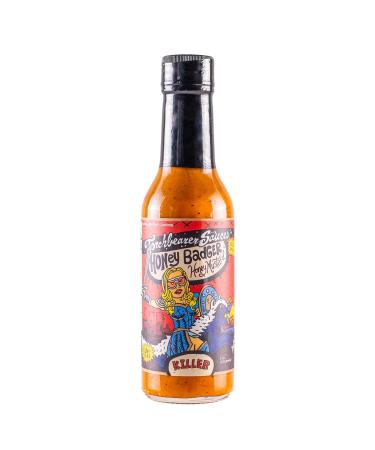 Torchbearer Sauces Honey Badger Honey Mustard Hot Sauce 5 oz.