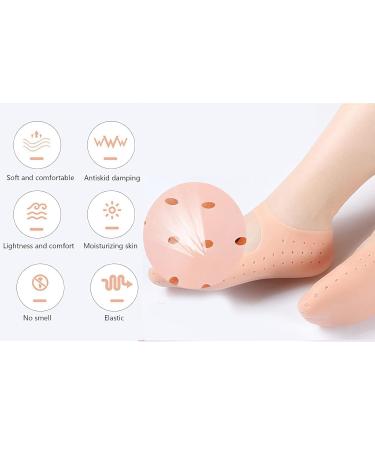 Moisturizing Silicone Gel Socks for Plantar Fasciitis Relief | Anti-Crack Foot Care | International Shipping Available - Buy Online on SooperMarket.com