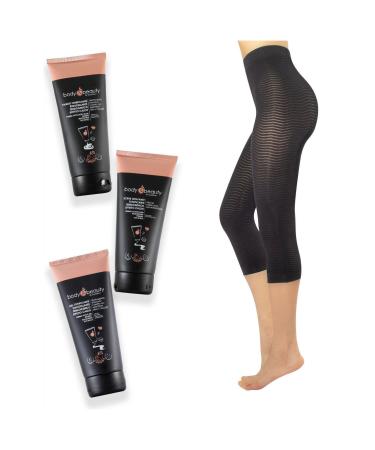 Calcitaly anticellulite treatment figure -forming pajamas firing gel and body mask with caffeine xxl pack pajama+gel+body mask+peeling