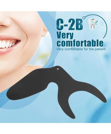 Dental Photo Contrast Board for Intraoral Photography | Black Background Palatal Retractor (C-2B) - Optimize Your Shots! - Buy Online on SooperMarket.com
